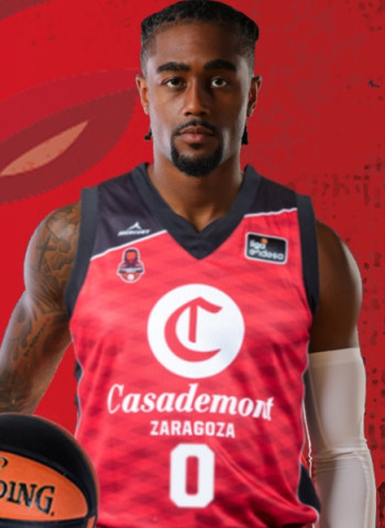 Jordan Bone, nuevo jugador de Casademont Zaragoza