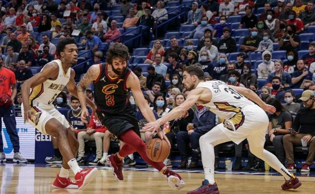Ricky Rubio se lesiona su rodilla izquierda