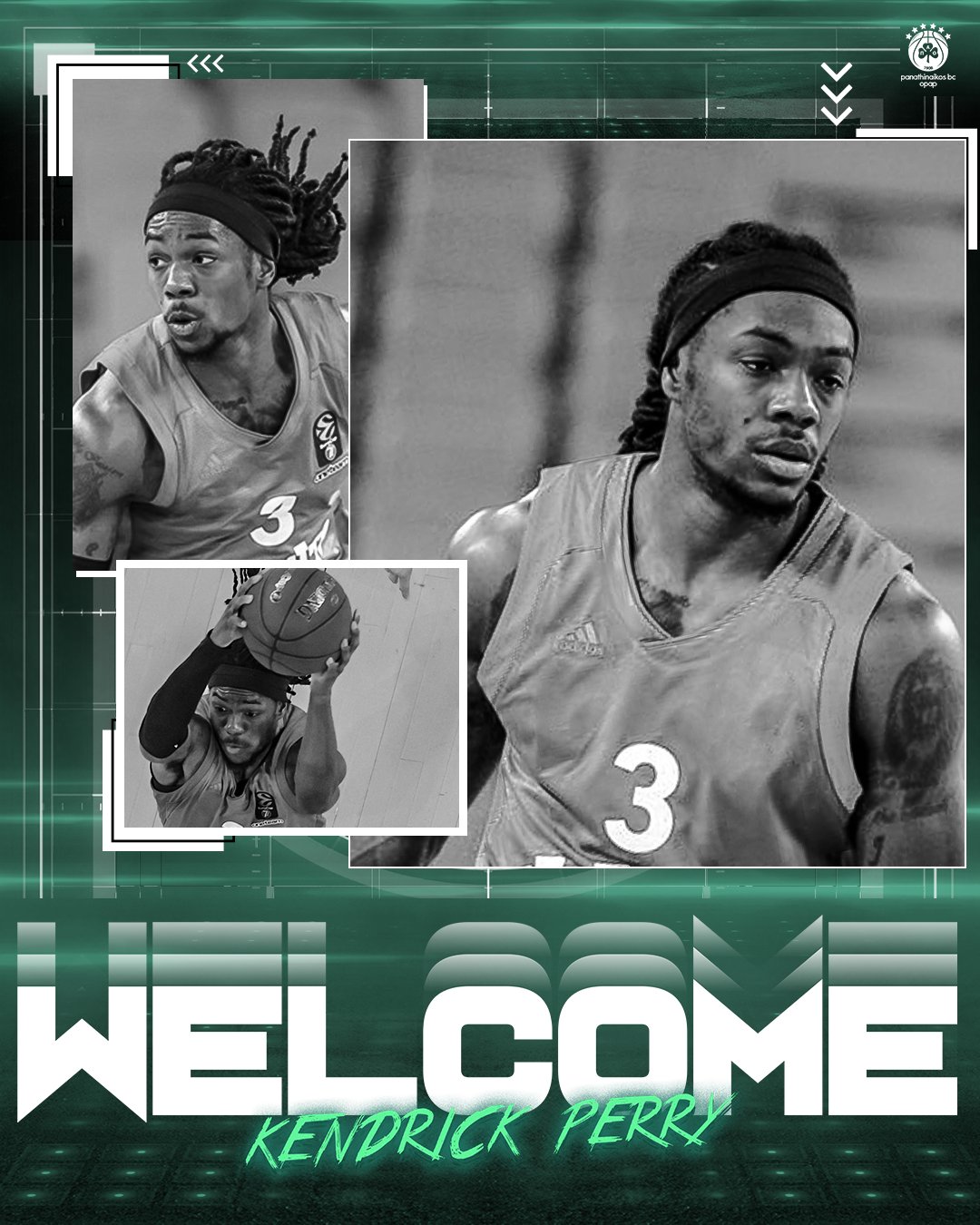 El Panathinaikos anuncia la contratación de Kendrick Perry