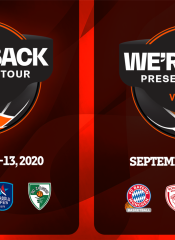 La Euroliga organizará dos torneos de pretemporada en Valencia y Kaunas