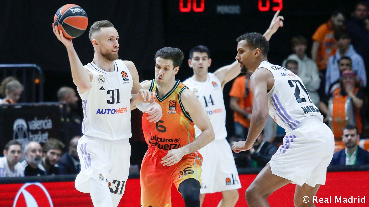 Cuarta victoria seguida en la Euroliga para el Real Madrid (73-80)