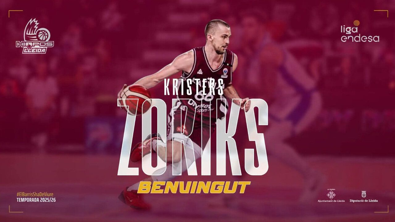 Kristers Zoriks toma el timón del Hiopos Lleida