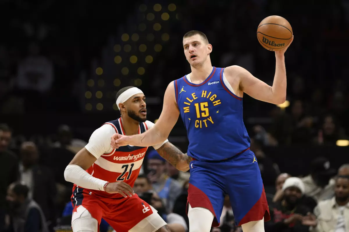 Los Wizards sufren ante un imperial Jokic