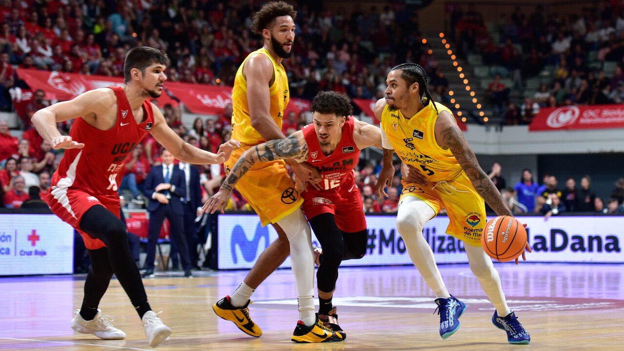 Contundente victoria del Gran Canaria ante UCAM Murcia, 63-83