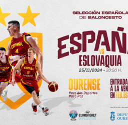 #LaFamilia llega a Ourense para disputar la Ventana de noviembre clasificatoria para el Eurobasket de 2025