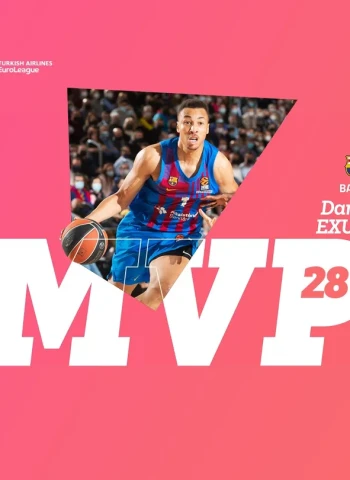 MVP de la 28ª jornada de la EuroLeague: Dante Exum, FC Barcelona