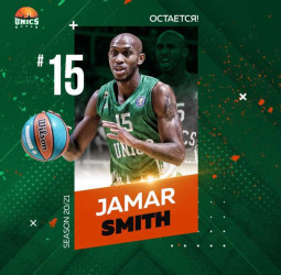 El Unics Kazan ata a Jamar Smith para las próximas dos temporadas