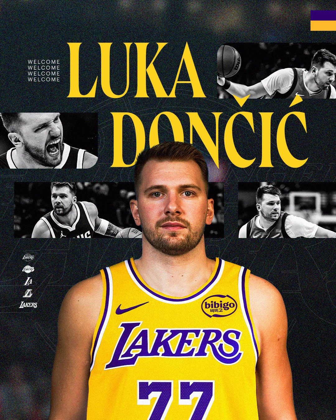 Los Angeles Lakers le dan la bienvenida a Luka Doncic