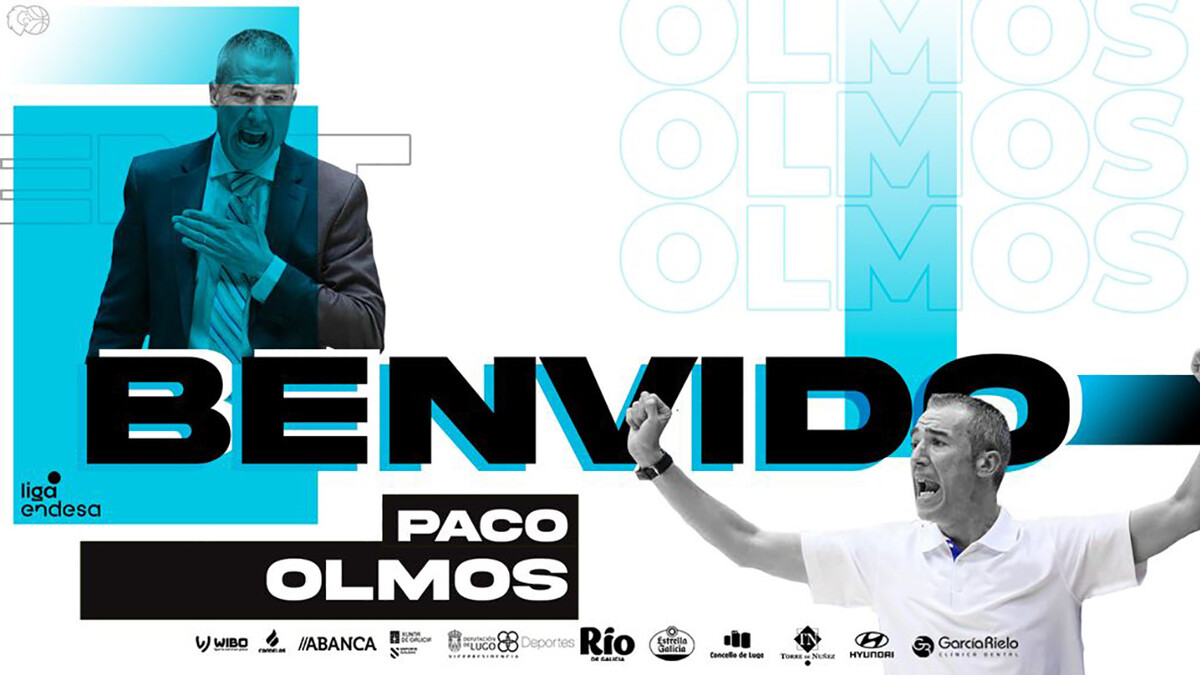 Paco Olmos, entrenador del Río Breogán