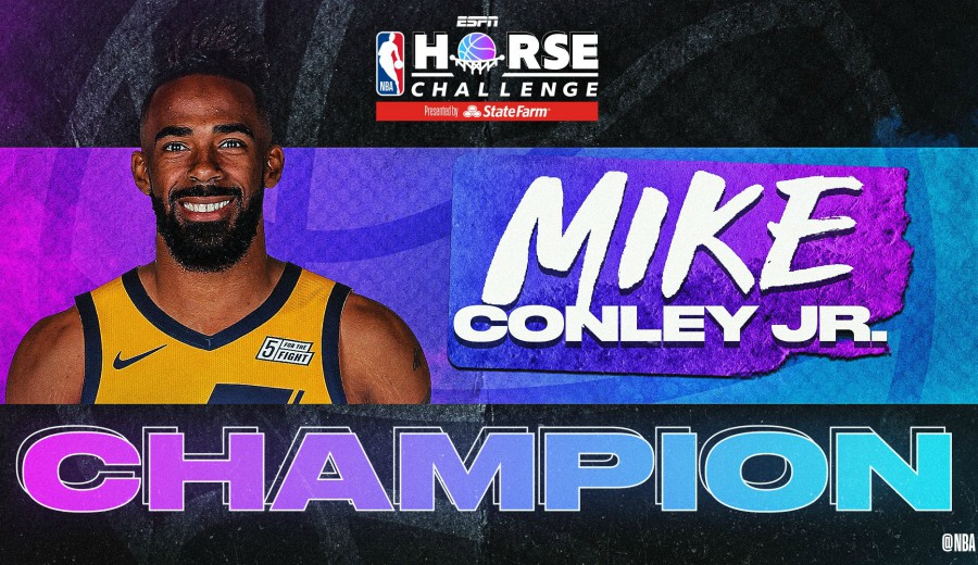 Mike Conley se lleva el primer torneo NBA HORSE