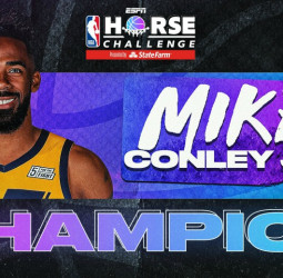 Mike Conley se lleva el primer torneo NBA HORSE
