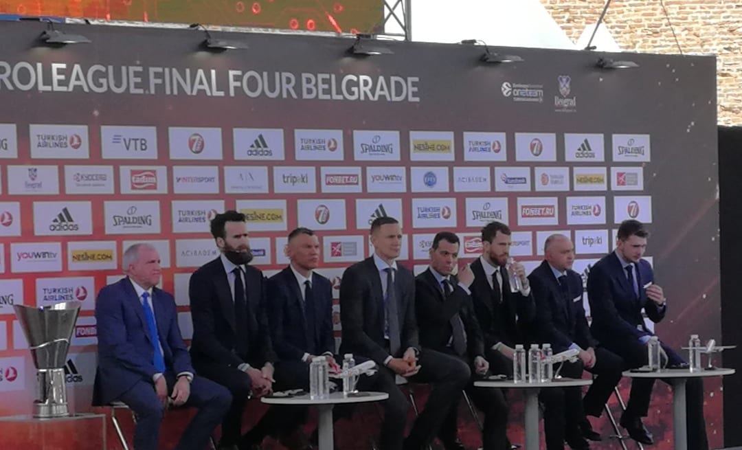 Conferencia de prensa inaugural de la Final Four Belgrado 2018