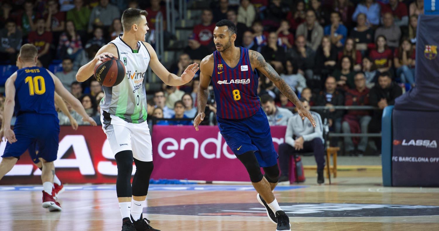 El Olímpico se pone de gala para el derbi contra el Barça Lassa