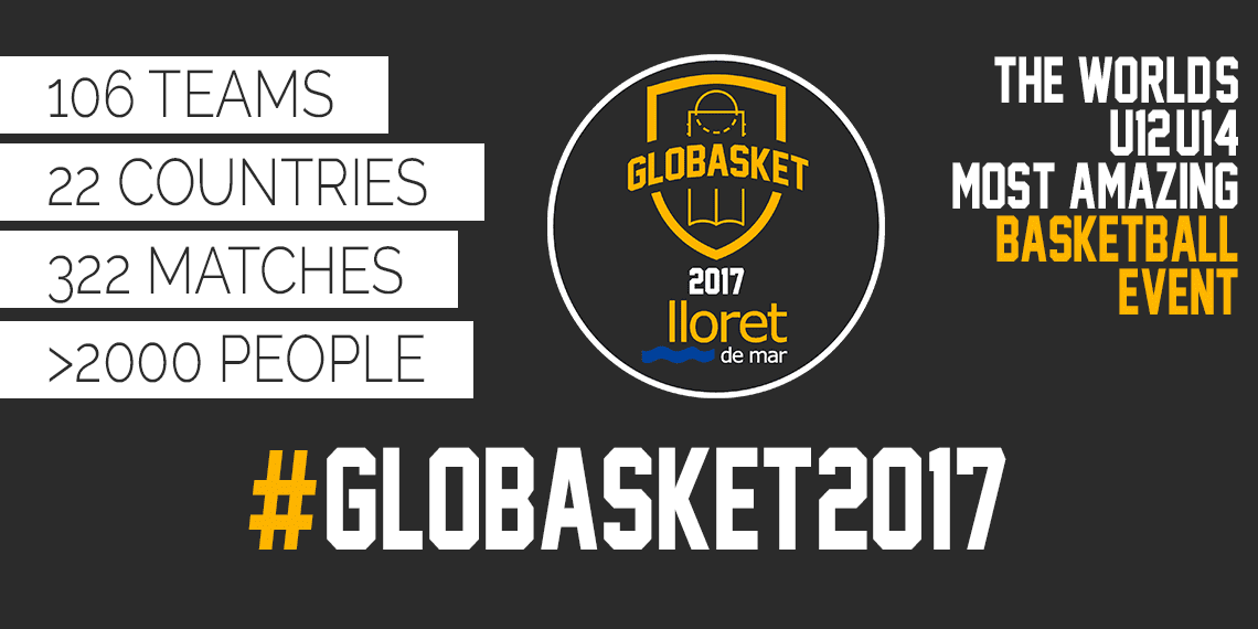 La segunda edición del torneo Globasket contará con 106 equipos de 22 países distintos