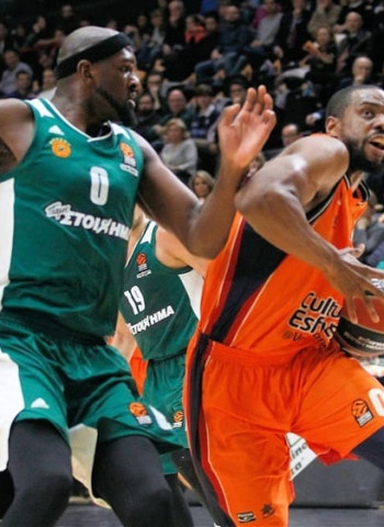 Valencia rompe la mala racha en EuroLeague ante el Panathinaikos (67-63)