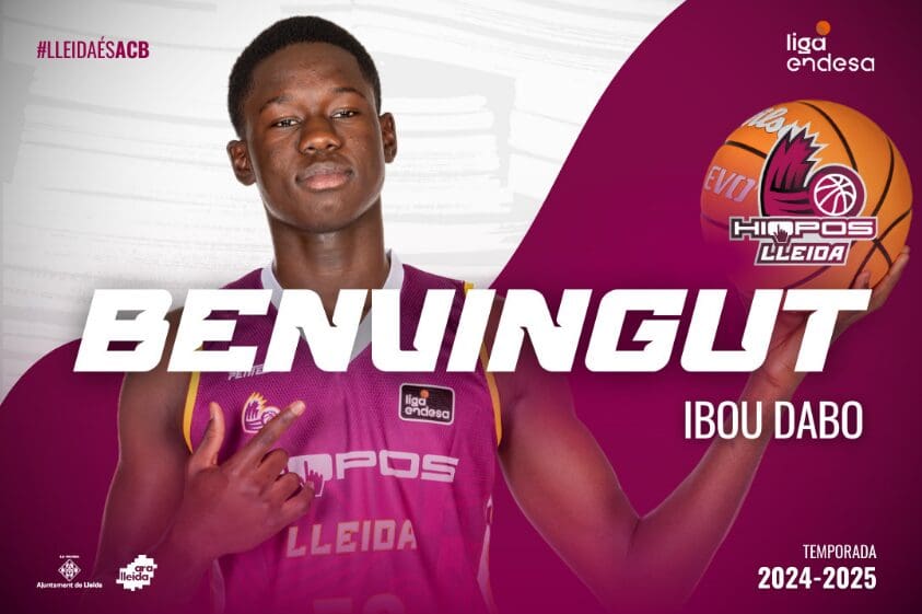 El Hiopos Lleida ha anunciado el fichaje de Ibou Dabo para las próximas tres temporadas