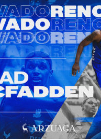 Thad McFadden se mantendrá en la línea exterior burgalesa