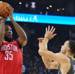 Los Rockets sin Harden, superan a los Warriors. Celtics y Lakers se hunden