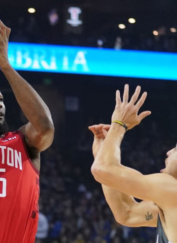Los Rockets sin Harden, superan a los Warriors. Celtics y Lakers se hunden
