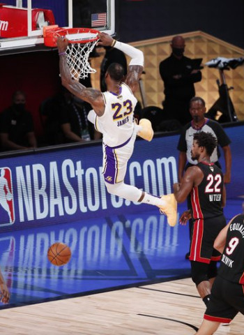 LeBron James, MVP de la final NBA 2020