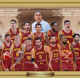 Los 12 jugadores que participarán en los Juegos Olímpicos de París 2024