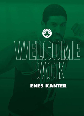 Los Boston Celtics anuncian el fichaje de Enes Kanter