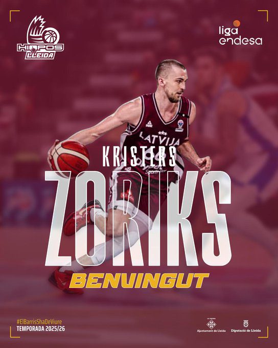Kristers Zoriks, nuevo jugador del Hiopos Lleida