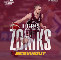 Kristers Zoriks, nuevo jugador del Hiopos Lleida