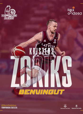 Kristers Zoriks, nuevo jugador del Hiopos Lleida