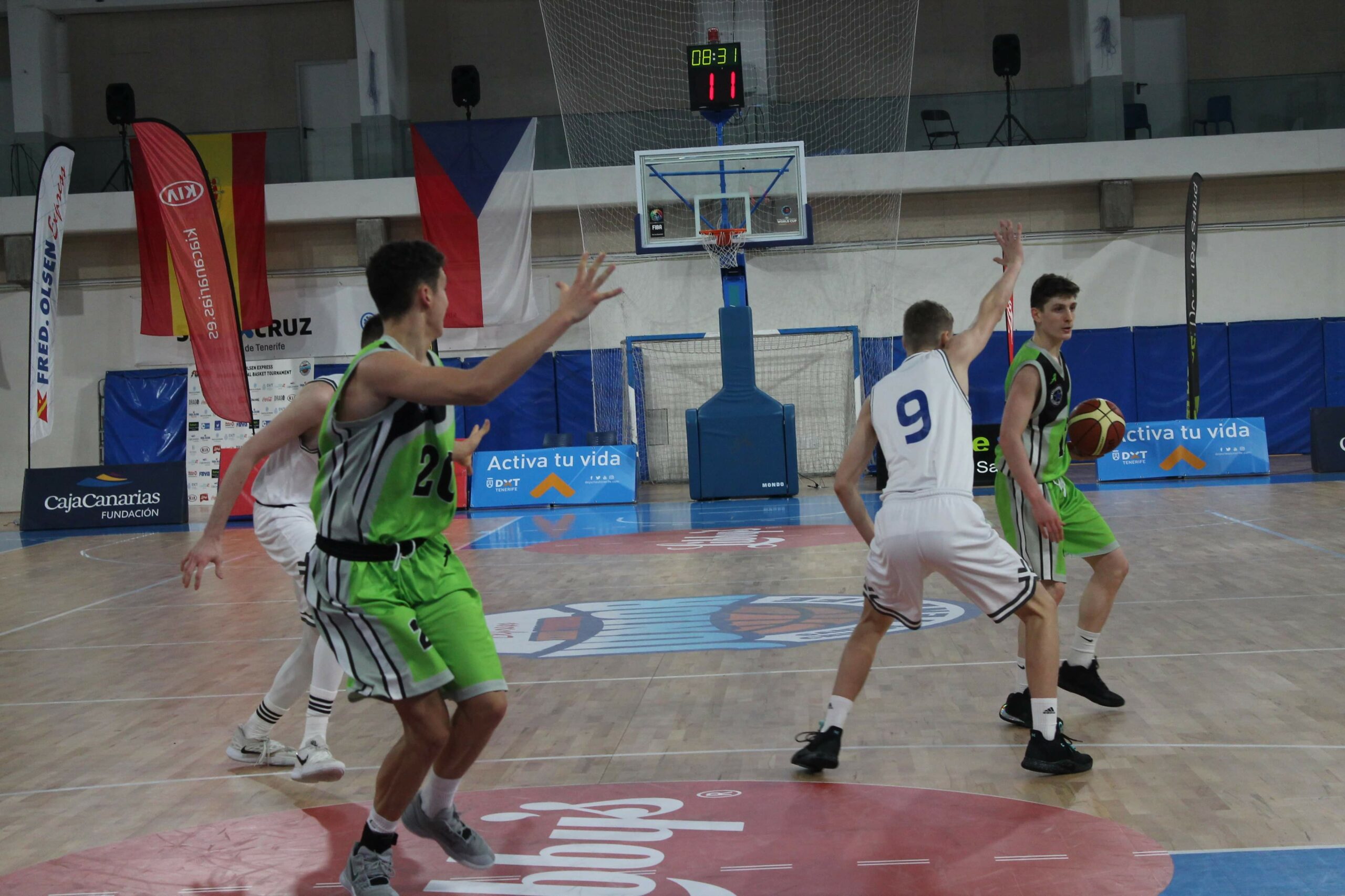 Nicola Giordano guía al Stellazzurra a su primer triunfo en el ‘XXIII Fred Olsen Express International Basketball Tournament’