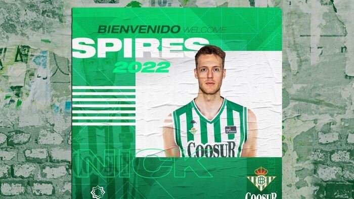 Nick Spires se viste de verdiblanco