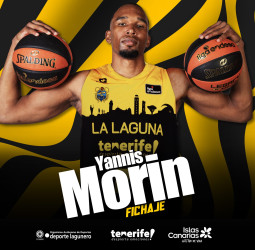 La Laguna Tenerife ficha al pívot Yannis Morin