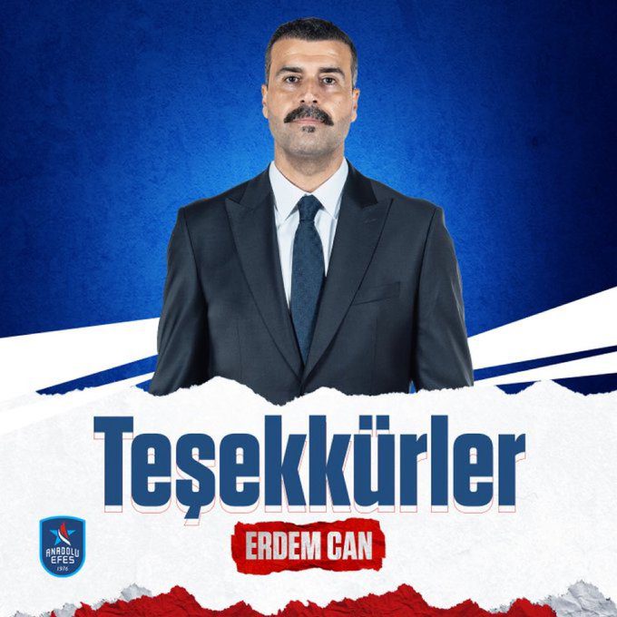 El Anadolu Efes cesa a su entrenador Erdem Can