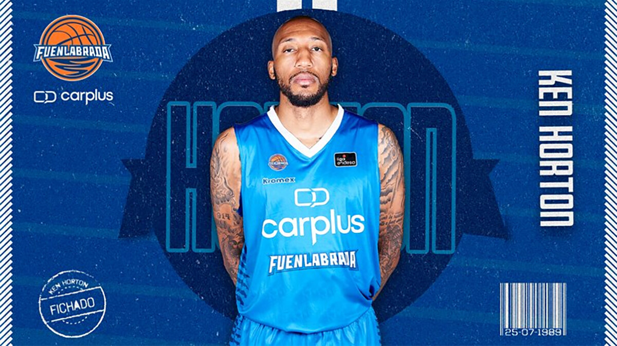 Ken Horton, nuevo ala-pívot para el Carplus Fuenlabrada