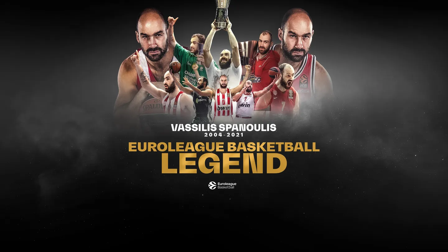 Spanoulis será homenajeado como nueva leyenda del baloncesto de la Euroliga