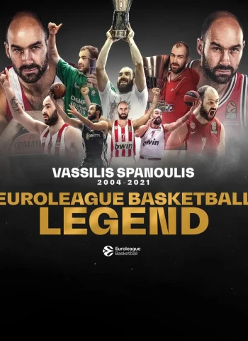 Spanoulis será homenajeado como nueva leyenda del baloncesto de la Euroliga