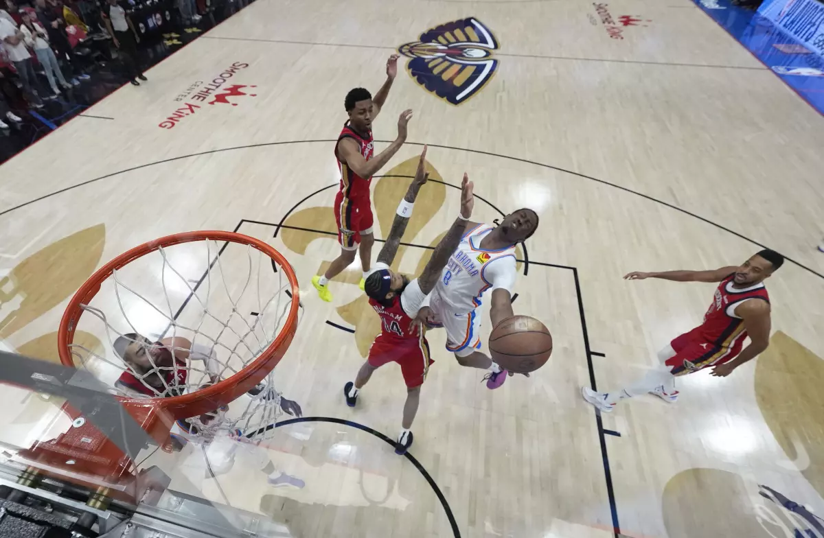 Los Thunder suman una nueva victoria ante los Pelicans, 106-85 [3-0]