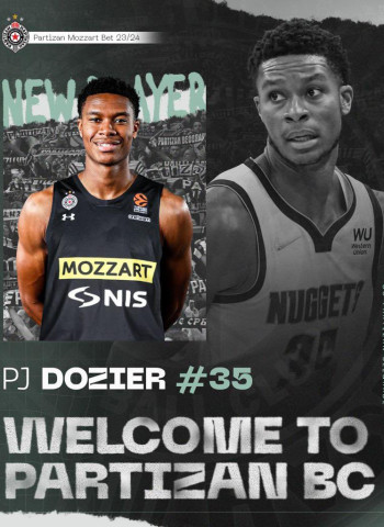 El Partizan anuncia el fichaje de PJ Dozier