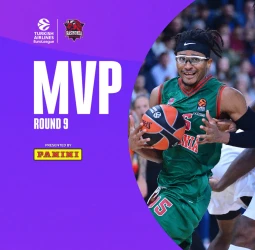 MVP Jornada 9 EuroLeague: Chima Moneke, Baskonia Vitoria-Gasteiz