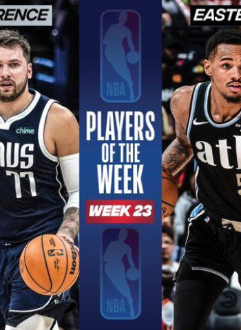 Dejounte Murray y Luka Doncic, jugadores de la semana NBA