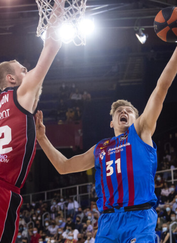Homenaje azulgrana a Pau Gasol en su adiós a las canchas (76-63)