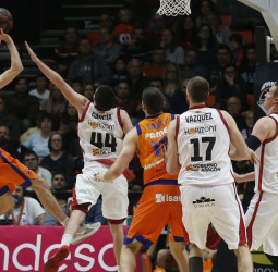 La Liga Endesa regresa a la Fonteta con la visita del Casademont Zaragoza