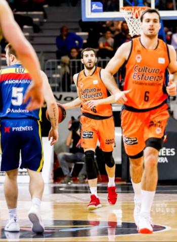 Demostración de carácter del Valencia Basket para remontar y ganar en Andorra (72-73)