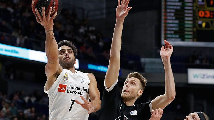 Campazzo dirige la orquesta blanca frente al Monbus Obradoiro (94-70)