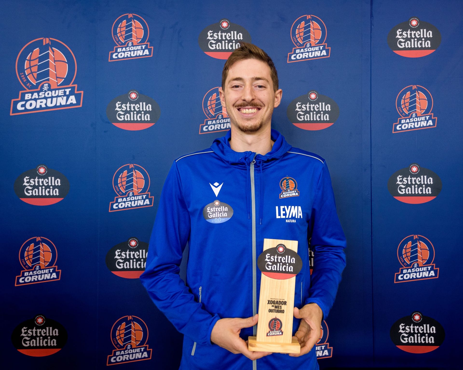 Aleix Font – Jugador Estrella Galicia de Octubre