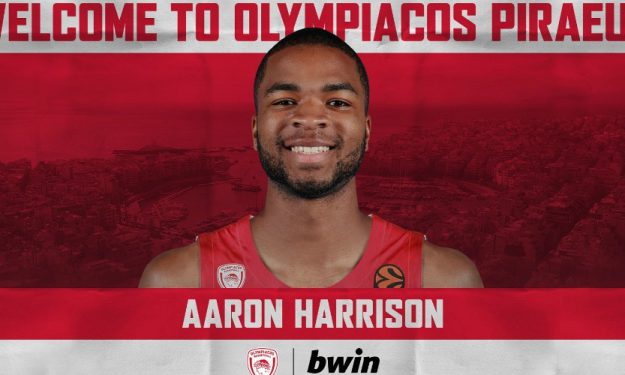 El Olympiacos anuncia el fichaje de Aaron Harrison