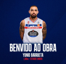 Yunio Barrueta se une al Monbus Obradoiro