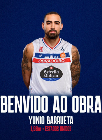 Yunio Barrueta se une al Monbus Obradoiro