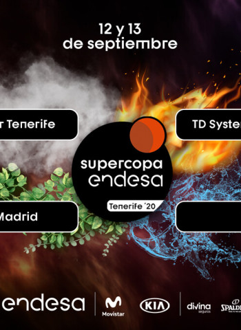 Horarios confirmados para la Supercopa Endesa Tenerife 2020