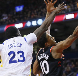 Neal Y Wall guían a los Wizards y los Warriors resisten la resistencia de los Raptors